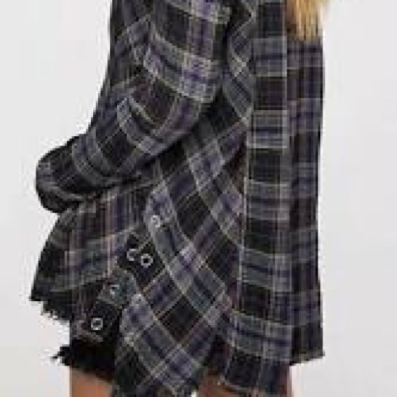 FREE PEOPLE Juniper Ridge button down plaid - Picture 3 of 9